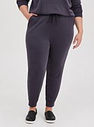 Plus Size Relaxed Fit Active Jogger - Cupro Grey, , hi-res
