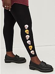 Premium Legging - Skull Bolt Side Detail Black, BLACK, alternate