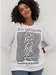 Sweatshirt - Cozy Fleece Joy Division White, BRIGHT WHITE, alternate