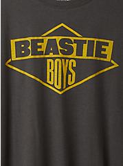 Plus Size Classic Fit Crew Tee - Vintage Beastie Boys Black, DEEP BLACK, alternate