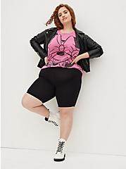 Plus Size Tunic Tee - Cotton Mineral Wash Minnie Mouse Pink, , alternate