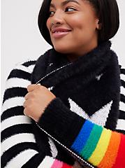 Plus Size Oblong Scarf - Allover Star, , hi-res