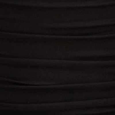 Cinched Mini Skirt - Super Soft Black, DEEP BLACK, swatch