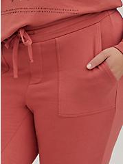 Plus Size Classic Fit Jogger - Cozy Fleece Pink, ROSE, alternate