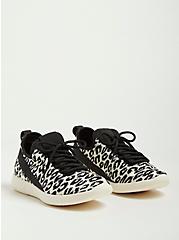 Plus Size Active Sneaker - Leopard Mesh (WW), LEOPARD, hi-res