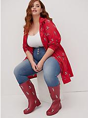 Plus Size Rainboot - Disney Mickey & Minnie Mouse Red (WW), RED, hi-res