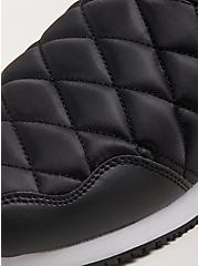 Plus Size Slip-On Active Sneaker - Black Nylon (WW), BLACK, alternate