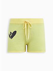 Sweater Short - Luxe Cozy Lovesick Bolt Yellow, NEON YELLOW, hi-res