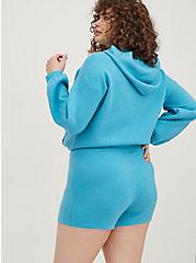 Sweater Short - Luxe Cozy Lovesick Bolt Turquoise, TURQUOISE, alternate