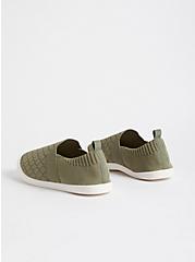 Slip-On Sneaker - Knit Olive (WW), OLIVE, alternate