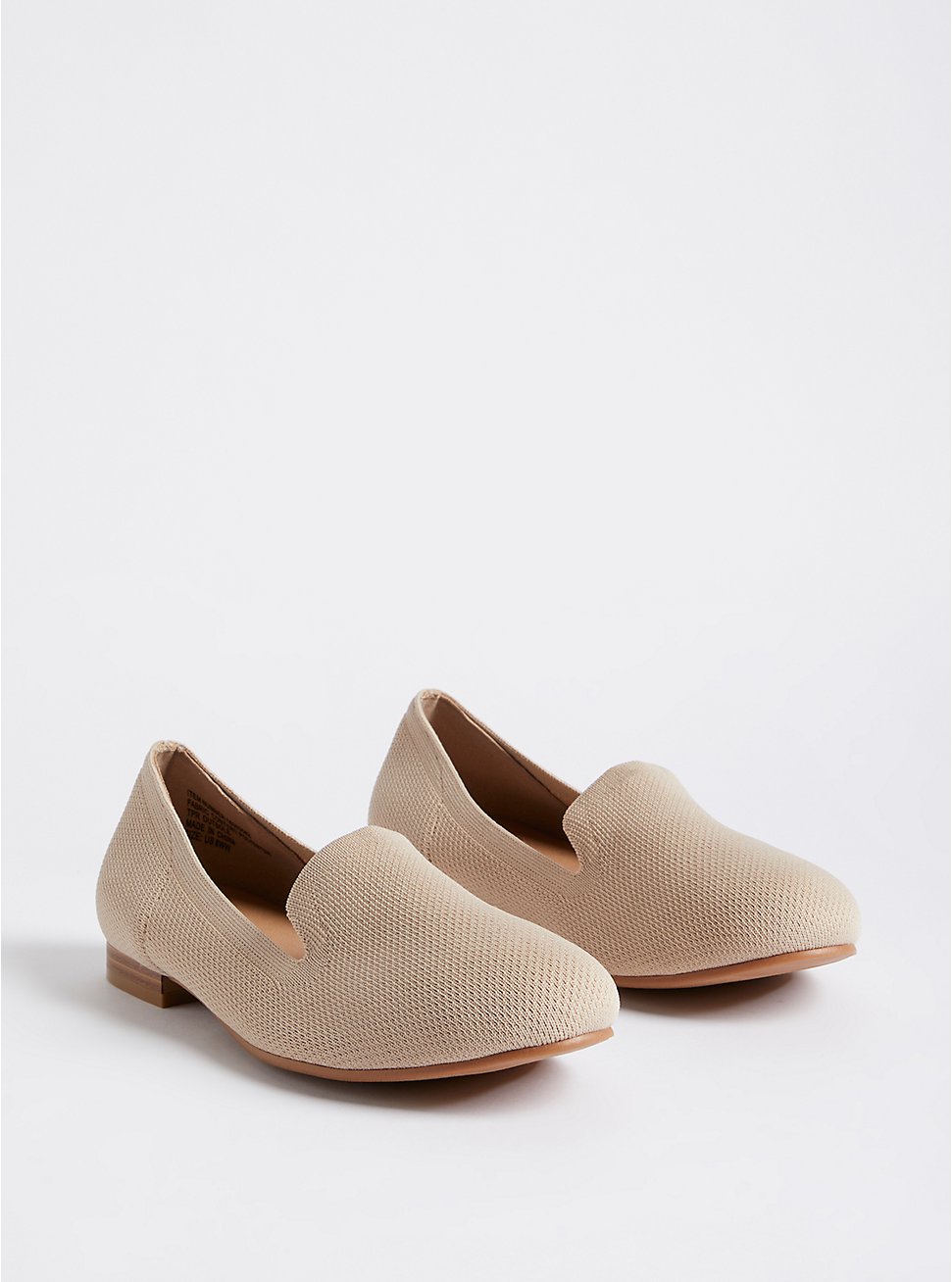 Plus Size Knit Loafer - Taupe (WW), TAUPE, hi-res
