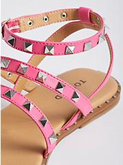 Studded Gladiator Sandal - Tonal Pink (WW), PINK, alternate