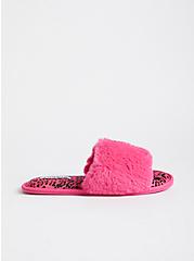 Fur Band Slipper - Leopard Pink (WW), LEOPARD, alternate
