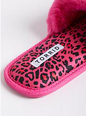 Fur Band Slipper - Leopard Pink (WW), LEOPARD, alternate