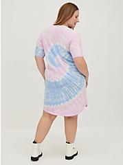 Favorite T-Shirt Dress - Super Soft Queen Tie Dye, TIE DYE, alternate