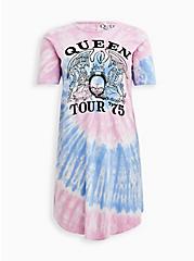 Plus Size Favorite T-Shirt Dress - Super Soft Queen Tie Dye, TIE DYE, hi-res