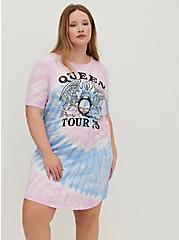 Favorite T-Shirt Dress - Super Soft Queen Tie Dye, TIE DYE, hi-res