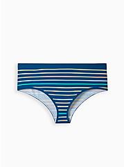 Cheeky Panty - Cotton Striped Blue, PERFECT STRIPE, hi-res
