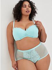 Full-Coverage Balconette Lightly Lined Floral Lace 360° Back Smoothing™ Bra, ISLAND PARADISE, alternate
