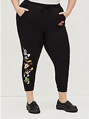Relaxed Fit Squad Jogger - Warner Bros. Looney Tunes , DEEP BLACK, alternate