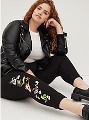 Plus Size Relaxed Fit Squad Jogger - Warner Bros. Looney Tunes , DEEP BLACK, alternate
