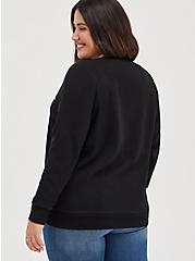 Sweatshirt - Cozy Fleece Disney Princess, DEEP BLACK, alternate