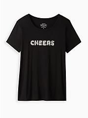 Plus Size Fitted Crew Tee - Super Soft Cheers Black, DEEP BLACK, hi-res