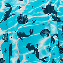 Disney The Little Mermaid High Waist Swim Bottom - Ariel Blue, MULTI, swatch