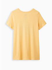 Classic Fit Crew Tee - The Offspring Yellow, HABANERO GOLD, alternate