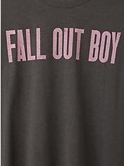 Plus Size Classic Fit Crew Tee - Fall Out Boy Vintage Black , VINTAGE BLACK, alternate