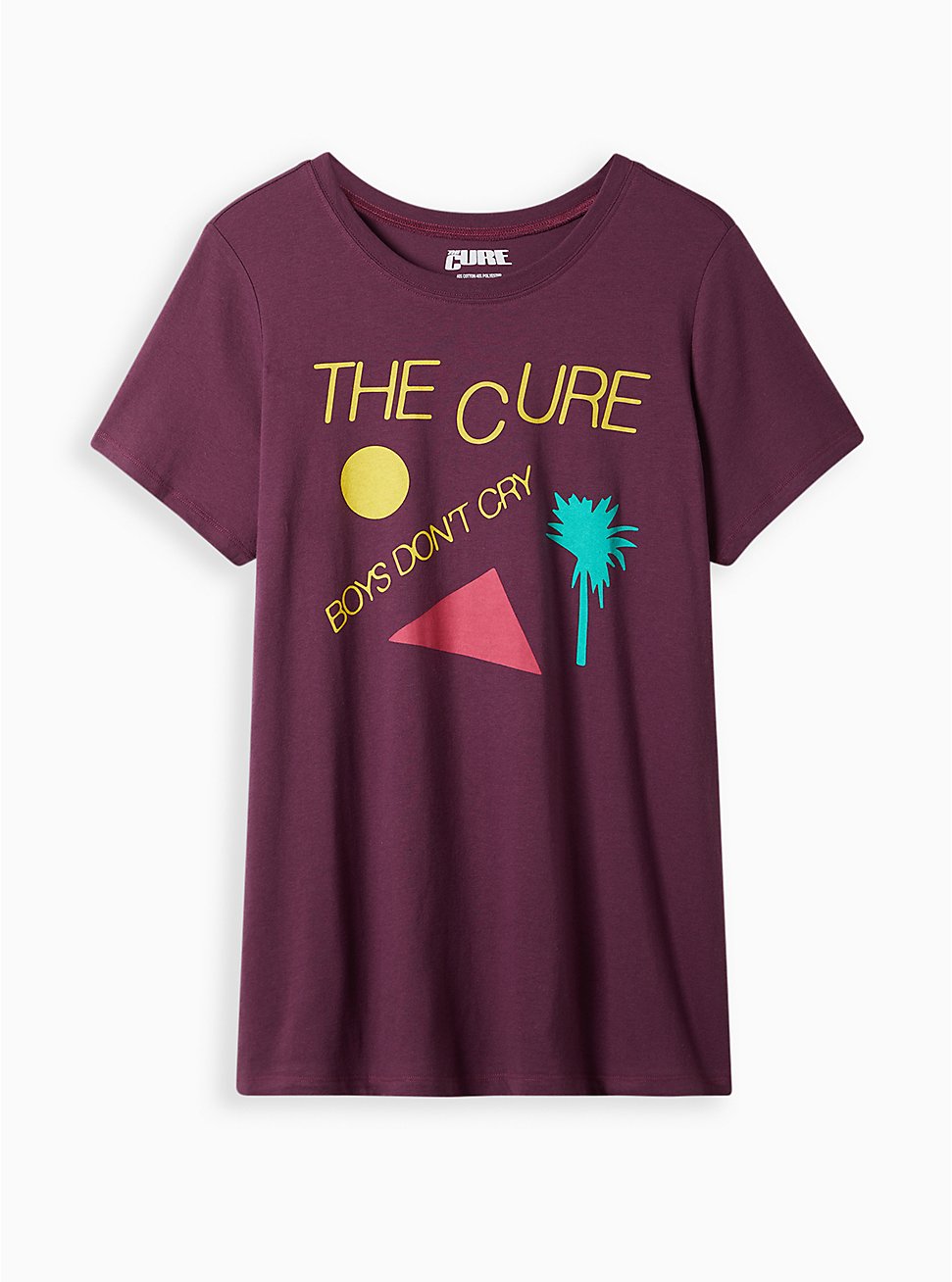 Classic Fit Crew Tee - The Cure Purple, PURPLE, hi-res
