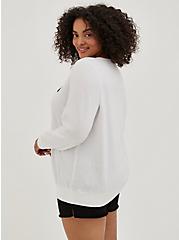 Sweatshirt - Cozy Fleece Big Poppa White, BRIGHT WHITE, alternate