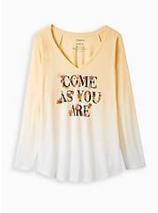 Classic Fit Raglan Tee - Ombre As You Are Sand, SAND, hi-res