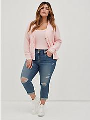Plus Size Sweater Cami - Rose, ROSE, alternate