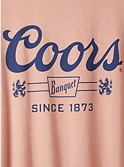 Classic Fit Crew Tee - Coors Pink, PINK, alternate
