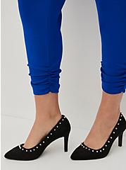 Side Cinch Pull-On Cropped Jogger - Cupro Blue, ELECTRIC BLUE, alternate