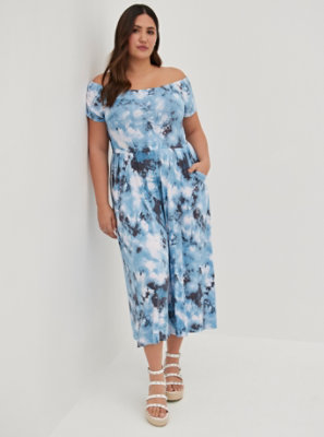 Plus Size - Super Soft Culotte Jumpsuit - Torrid