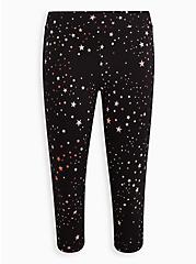 Capri Premium Legging - Black Star Clusters, BLACK, hi-res