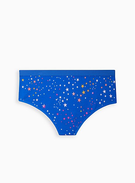 Cheeky Panty - Cotton Stars Blue, STAR CLUSTERS: BLUE, alternate