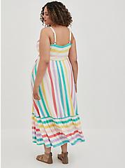 Plus Size Tiered Maxi Dress - Super Soft Stripe Multi, STRIPE - MULTI, alternate