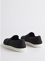 Plus Size Slip-On Sneaker - Canvas Black (WW), BLACK, alternate