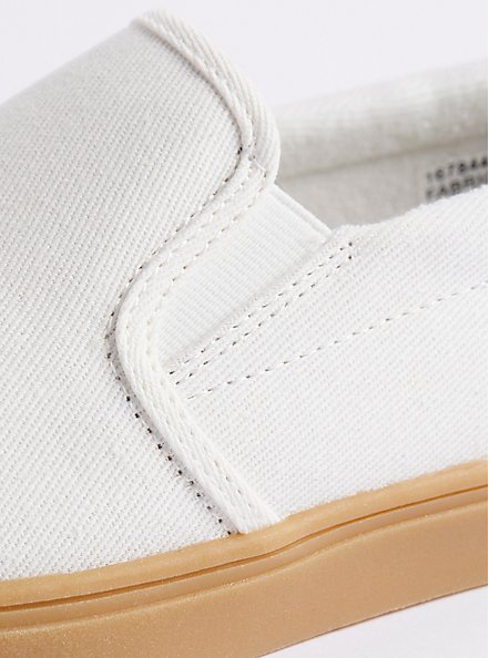 Slip-On Sneaker - Canvas White (WW), IVORY, alternate