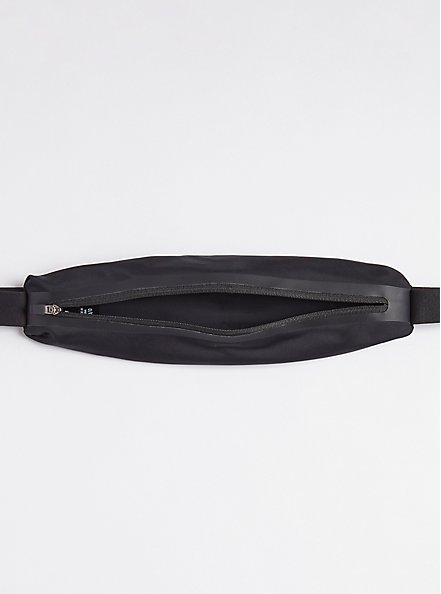 Active Belt Bag - Black, BLACK, alternate