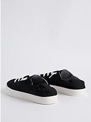 Plus Size Canvas Sneaker - Black (WW), BLACK, alternate