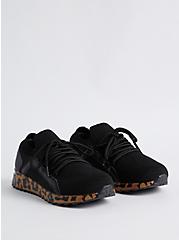 Active Sneaker - Stretch Knit Black (WW), BLACK, hi-res