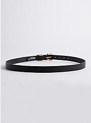 Plus Size Multi Ring Jean Belt - Black, BLACK, alternate