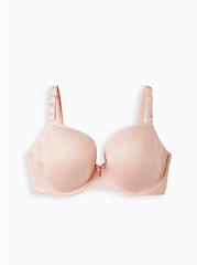Plus Size Simply Spacer T-Shirt Bra - Leopard Pink with 360° Back Smoothing™ , LOTUS, hi-res