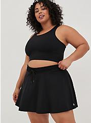 2Fer Active Running Skirt - Black, DEEP BLACK, alternate