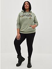 #TorridStrong Pullover Hoodie - Maya Angelou Enough Green, LILY ASHES, alternate