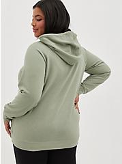 #TorridStrong Pullover Hoodie - Maya Angelou Enough Green, LILY ASHES, alternate